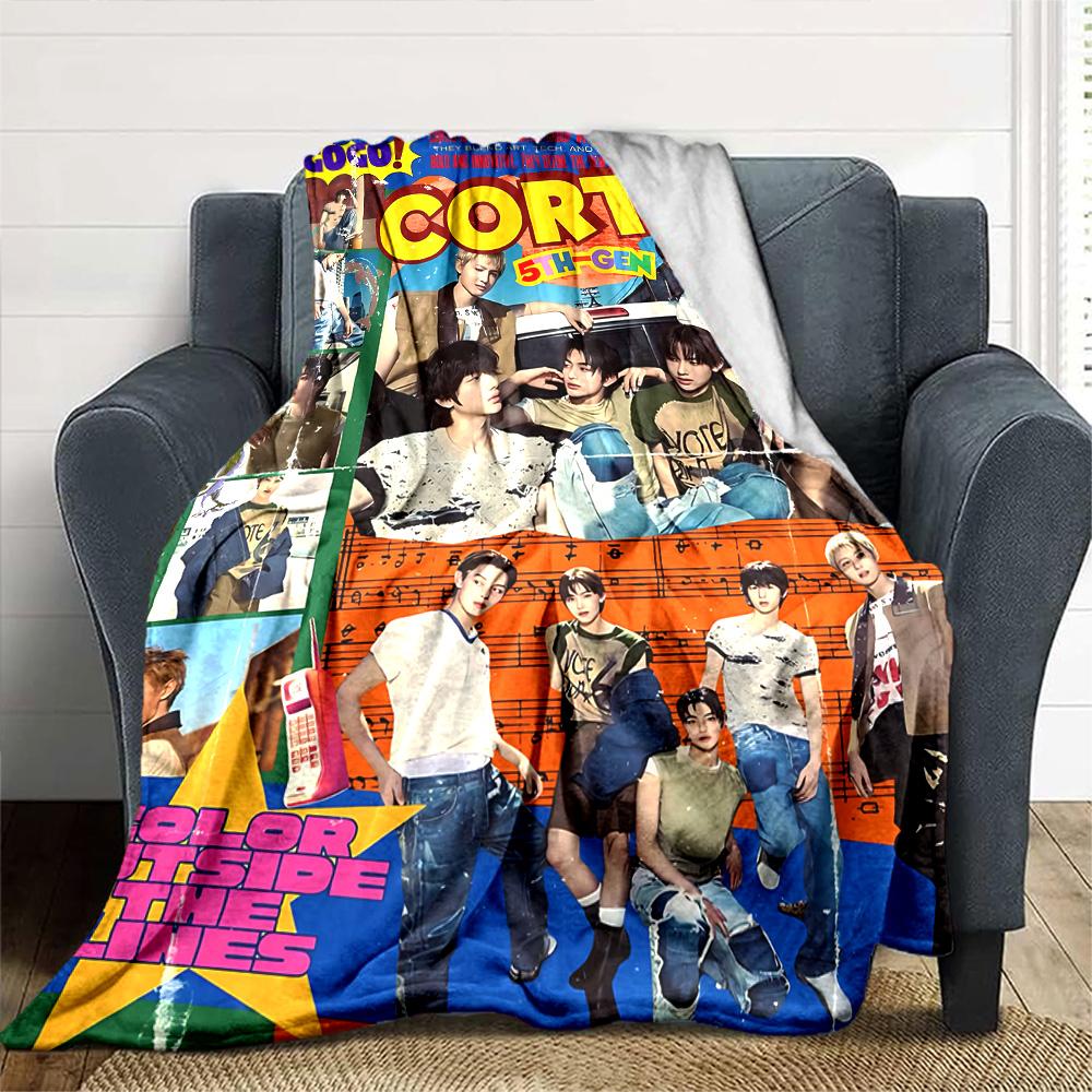 Musik Jugend Träume Freundschaft Abenteuer Wachstum Flanelldecke Super Weich Warm Gemütlich Decke Für Sofa Bett Büro Reisen Ganzjahres Heimdeko Geschenk
