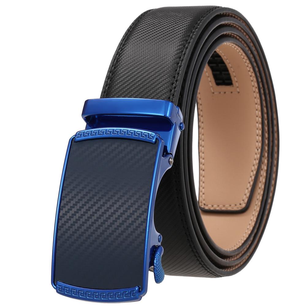 Fashion Casual Business Belt, Two-Layer Automatic Buckle Belt, Belt Belt Ly36-0191-2