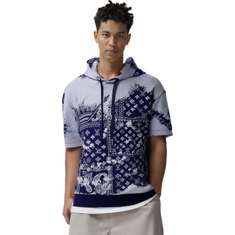 Louis Vuitton FW22 T Shirt Men's Blue 1AA5EF