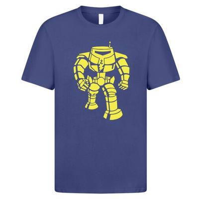 T-shirt Manbot Robot Sheldon Serie TV The Big Bang Theory Stile Cool Geek Nuovo GT006