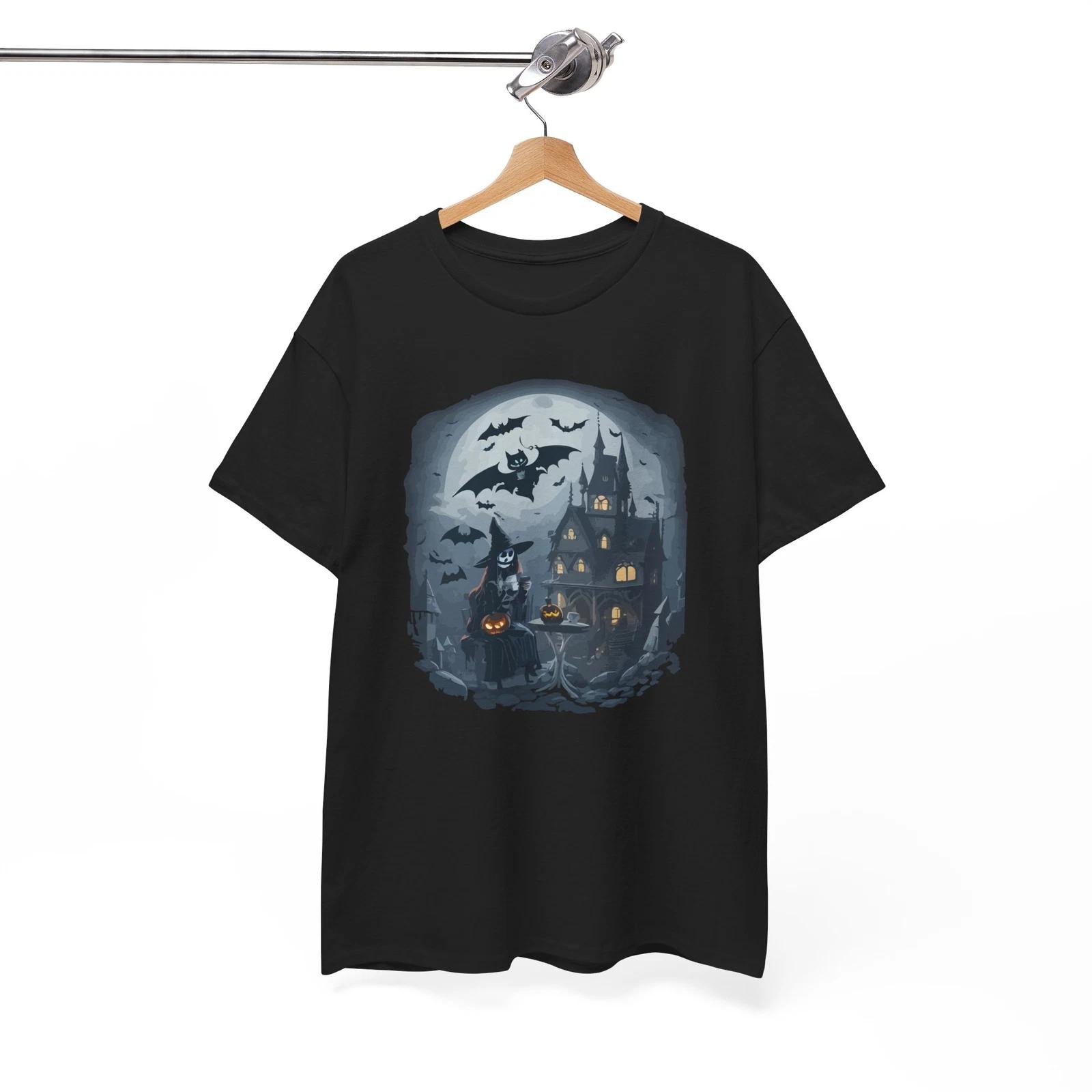 Halloween Witch Coffee Lover T-Shirt | Trendy & Mystical Witch Aesthetic 2XL