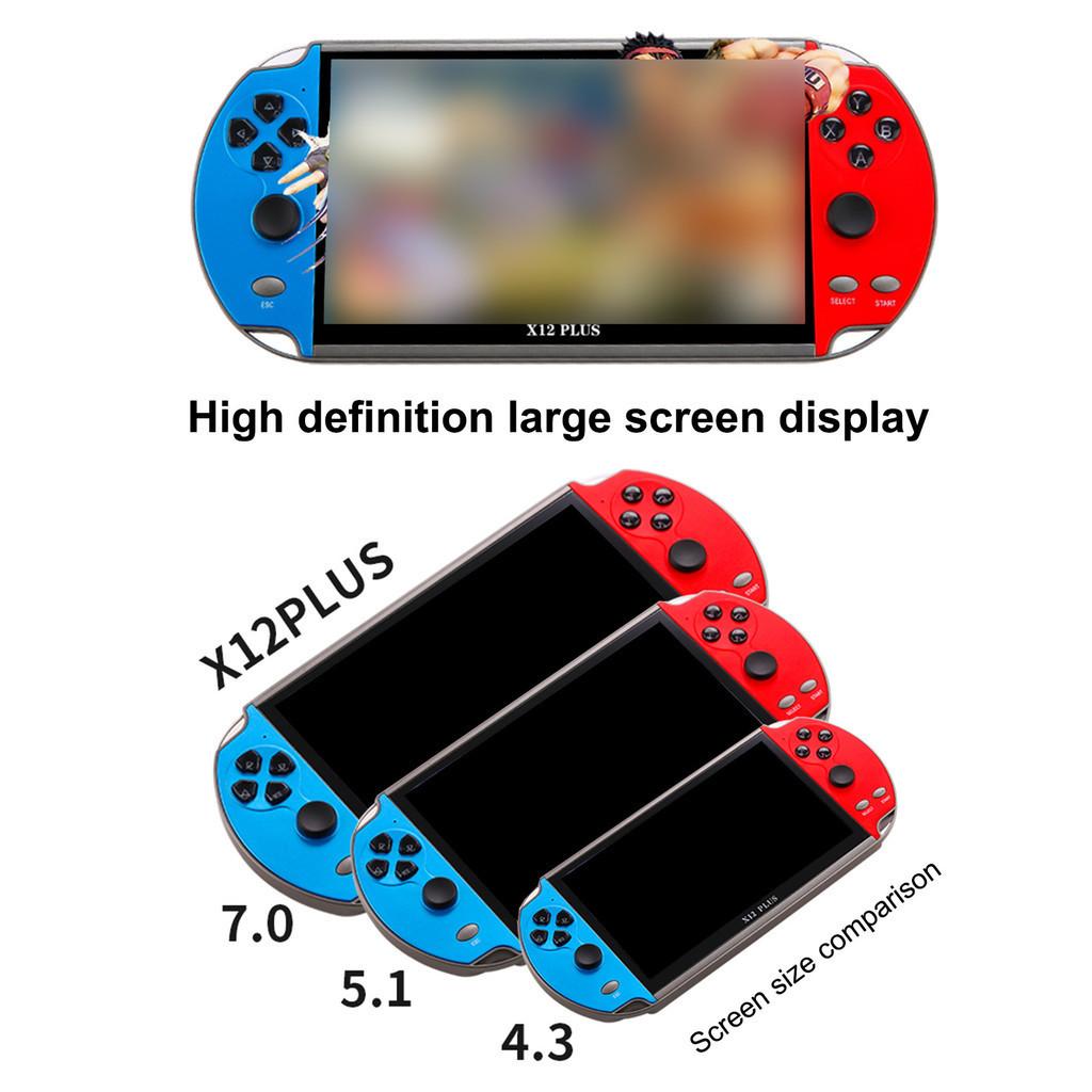 High-definition Large Screen Nostalgic Dual Joystick Game Console Built-in 10000+ Classic Game Handheld Game Console