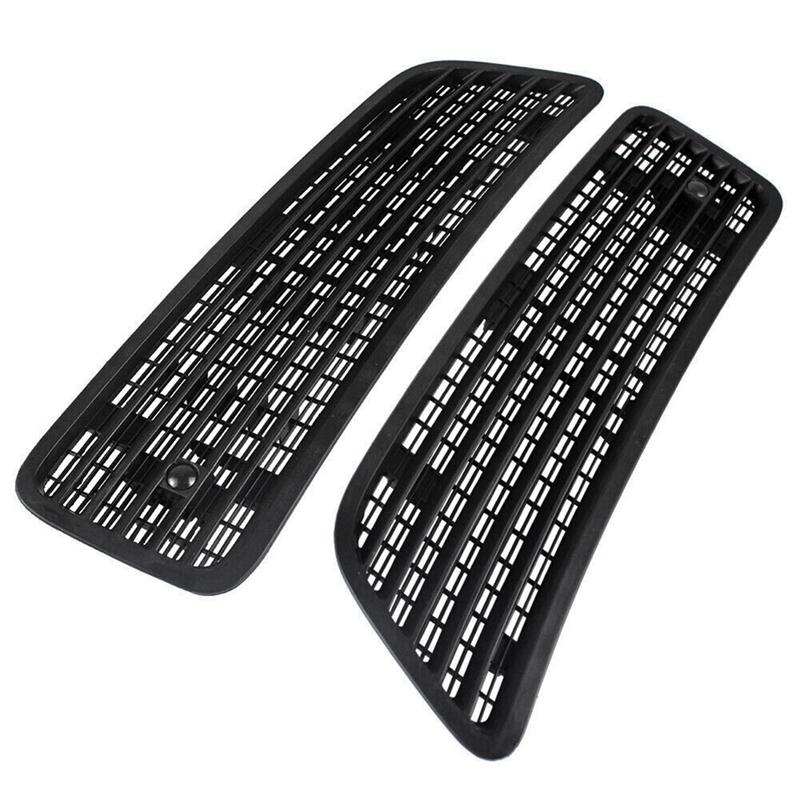 1Pair Hood Upper Grille Vent Radiator Cover Trim For Mercedes Benz W221 W216 W251 2007-2013 A2218800205 A2218800305 Replacement