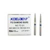 10 Stück/Box Dental Diamantbohrer FG Hochgeschwindigkeitsbohrer Konisch zulaufende Spitze zum Zähnebleichen Polieren 1,6 mm TC-21