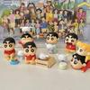 Crayon Shin-chan: Shiro's Life Blind Box Figurine - Trendy Toy Doll & Desktop Ornament Gift
