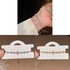 Iris Blume Zirkon Kreuz Verstellbares Armband Für Frauen Modeschmuck Geschenk Für Sie