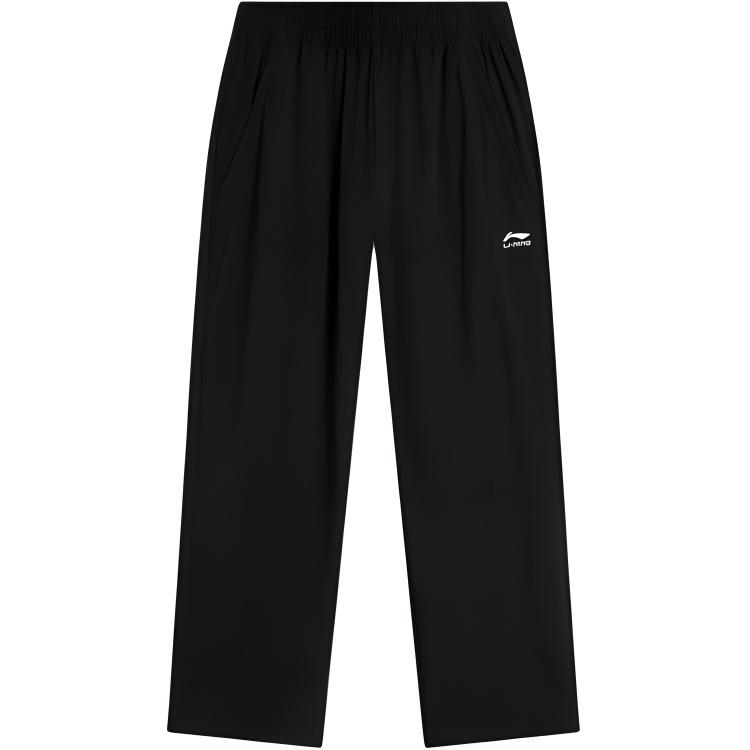 

Li Ning Серия Спортивный Стиль Жизни Универсальные Прямые Удобные Повседневные Брюки Мужские Брюки Черные YYKV199-1
