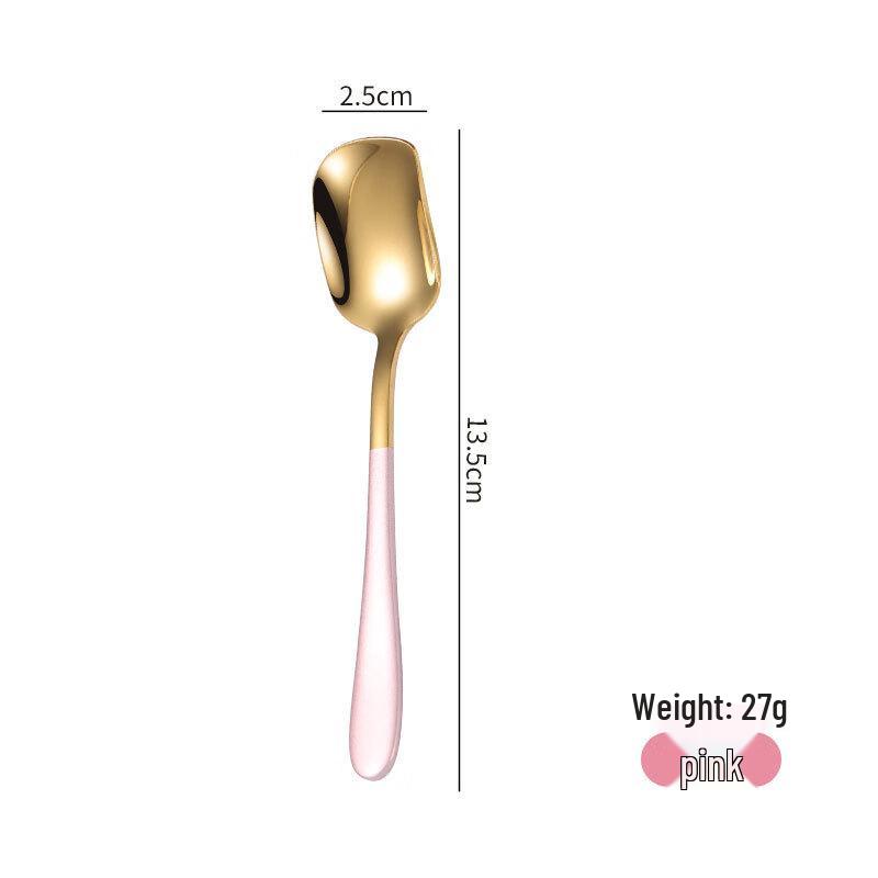 Zhi Shi Gold Dessert Spoon