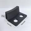 Black Bucket Brush Holder Space Saving Organizer For Auto Detailing Supplies Car Cleaning Brush Bracket Holder