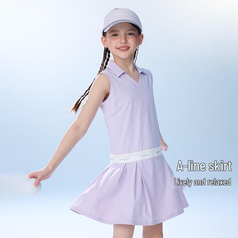 Girls Sport Sun Protection A-Line Dress 160