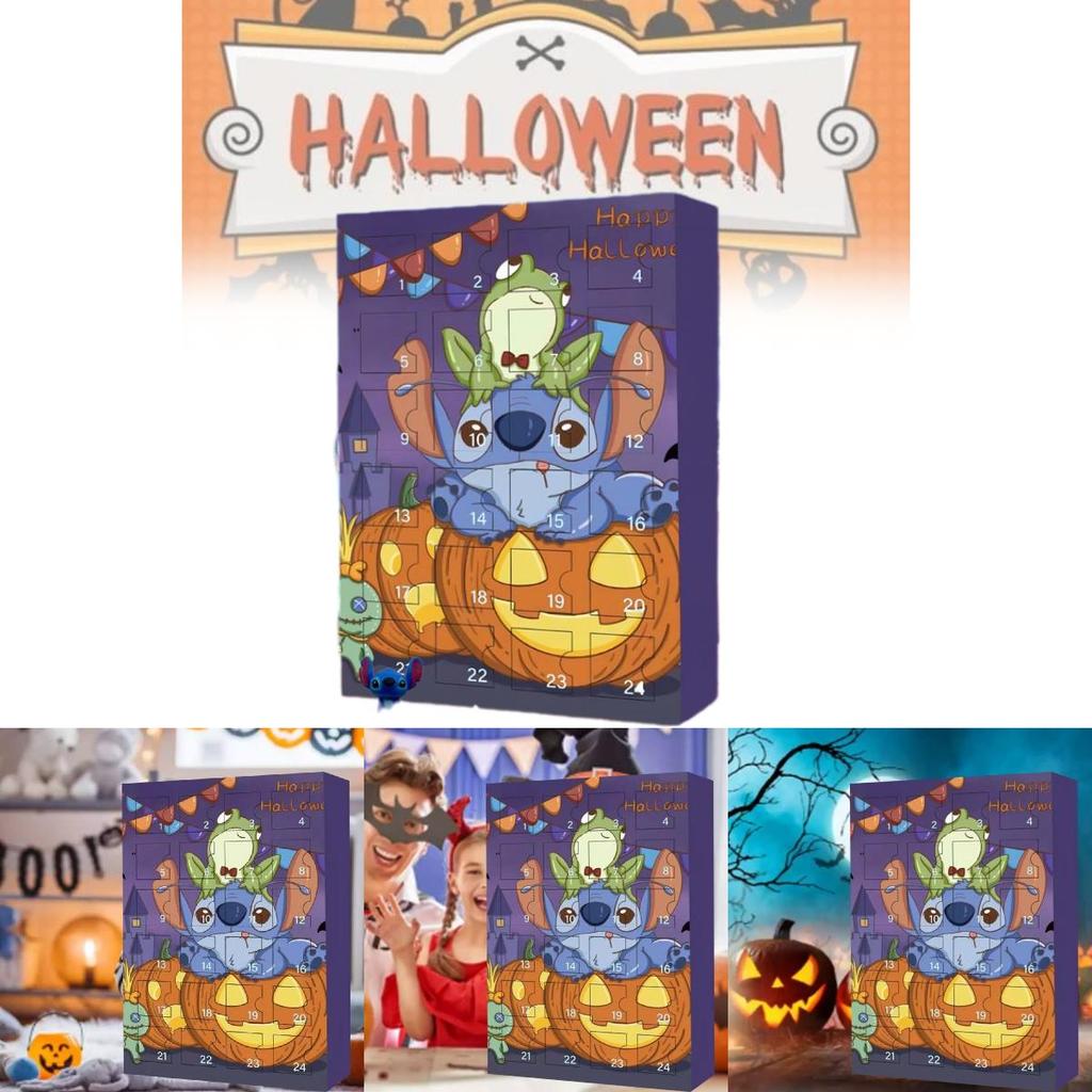 Entzückender Stitch Weihnachts-Adventskalender Blind Box Spaß für Kinder Spielzeugsammlung