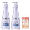 Nexxus Intense Damage Repair Shampoo Conditioner Set with a Bonus Serving In + (Treatment) (440g Each) (Made Japan)