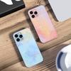 Aquarell-Mischung Für iPhone 16 Pro Max 15 Pro 14 13 12 Mini 11 XS Max XR 7 8 Plus SE 2022 Gehärtetes Glas Handyhülle
