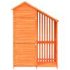 Vidaxl Garden Tool Shed, Brown, 120X53.5X170 Cm, Pine