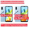 For Redmi A2 Plus Case Cover Xiaomi Redmi A2 A1 A 1 2 Plus Capa Shockproof Ring Magnetic Metal Holder Cover Redmi A2 Plus Fundas