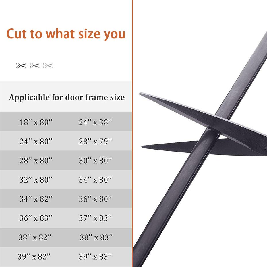 SEAMETAL 6 Metrów Pasek Uszczelniający do Drzwi i Okien TPE Odporny na Warunki Atmosferyczne Pasek Antykolizyjny Izolacja Akustyczna Samoprzylepny