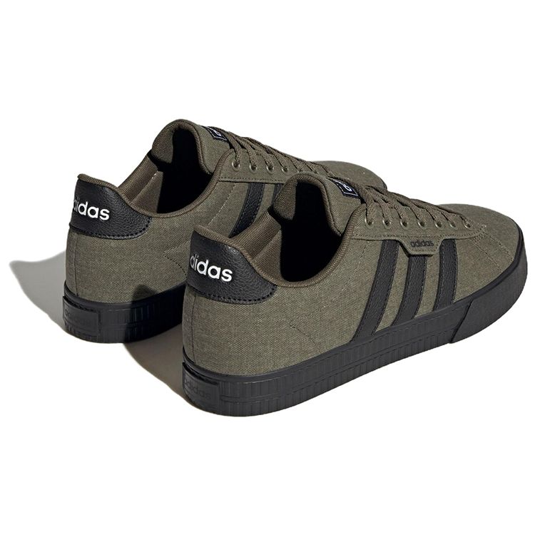 Adidas Neo Daily 3.0 Comfortable Versatile Low-Top Skate Shoes Men Sneakers Green Black HP6029