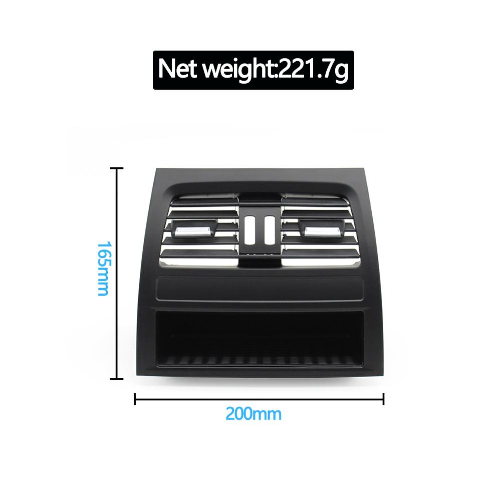 Car Rear Fresh Air Conditioning AC Vent Grille Outlet Panel For BMW 5 Series GT F07 528i 535i 550i 2010-2017
