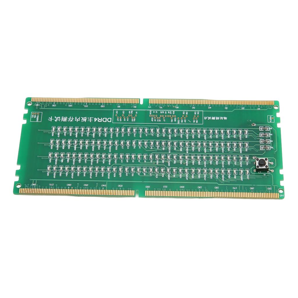 Computer Memory Tester PCB Material Forward Reverse Available Computer DDR4 Memory Tester with LED for PC