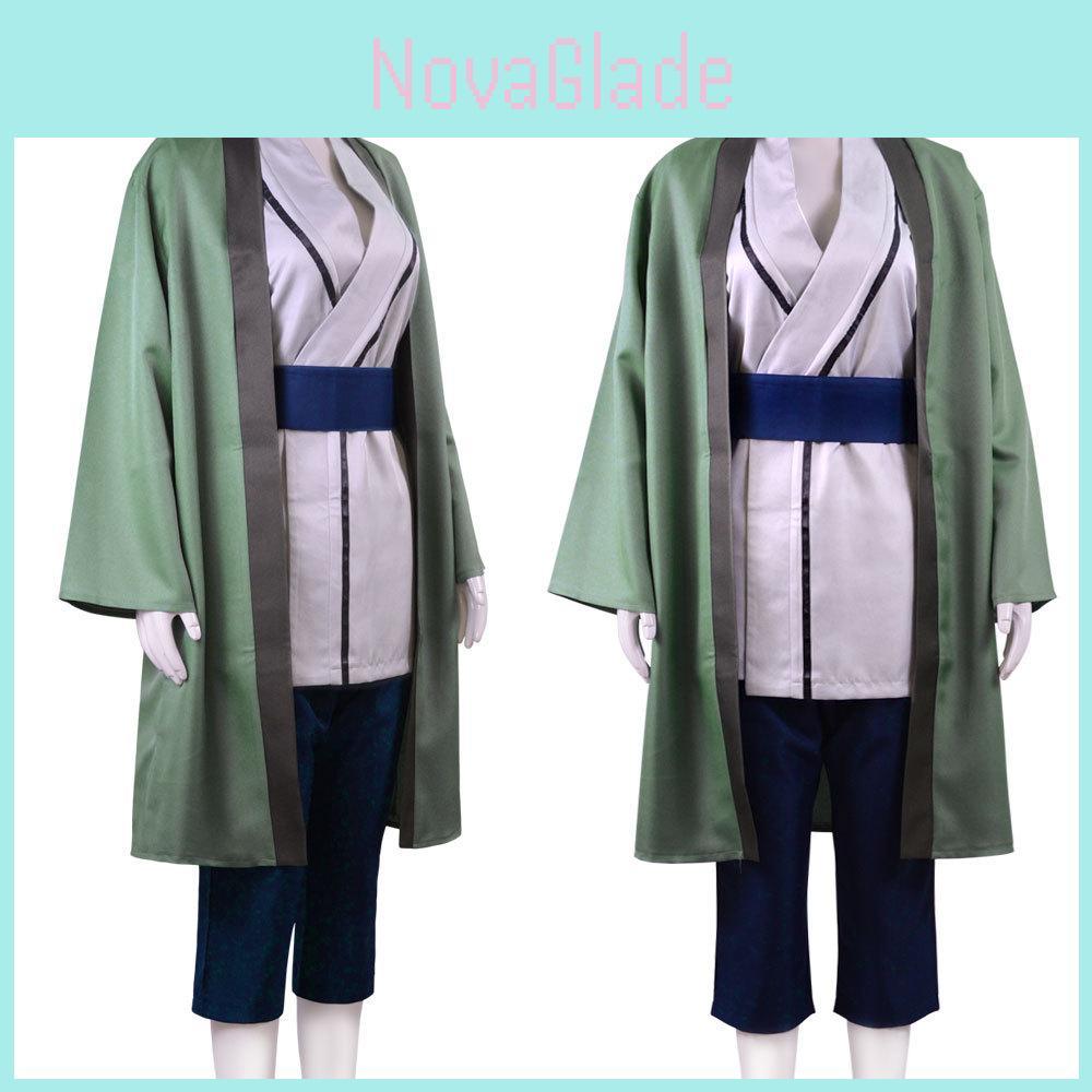Costume Cosplay Naruto Tsunade Tessuto in Poliestere Con Ruolo Per Fan di Anime