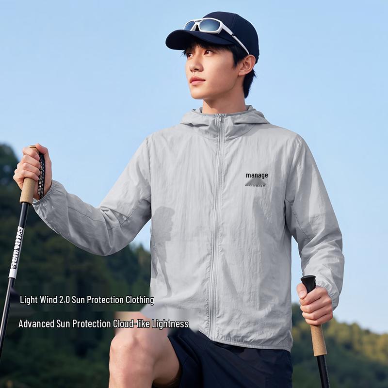 Men s UPF50+ Lightweight Sun Protection Jacket M