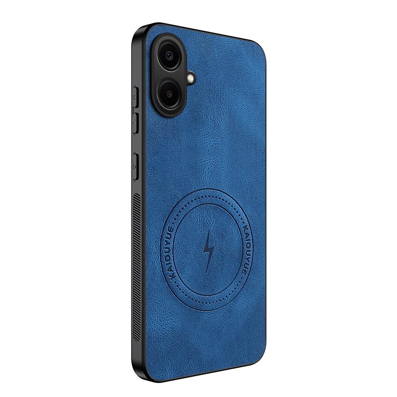 For Samsung A07 Luxury Matte Cortex Leather Phone Case  For Samsung Galaxy A07 Shockproof Silicone Magnetic Protection Cover