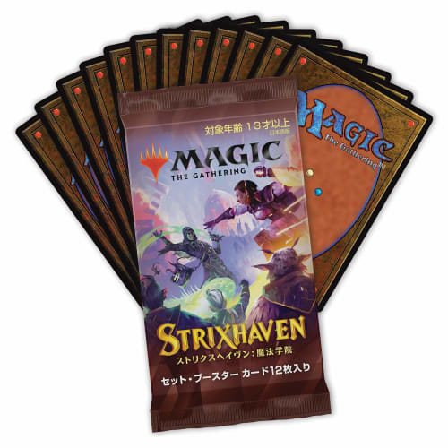 Magic: The Gathering Strixhaven: Academy of Magic Set Booster Japanese Edition Box C84461400 MTG Trading Card Wizards of the Coast