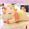 Einhorn Kuscheltier Tiergeschenk Für Kinder Weicher Kurzer Plüsch Schlafkissen