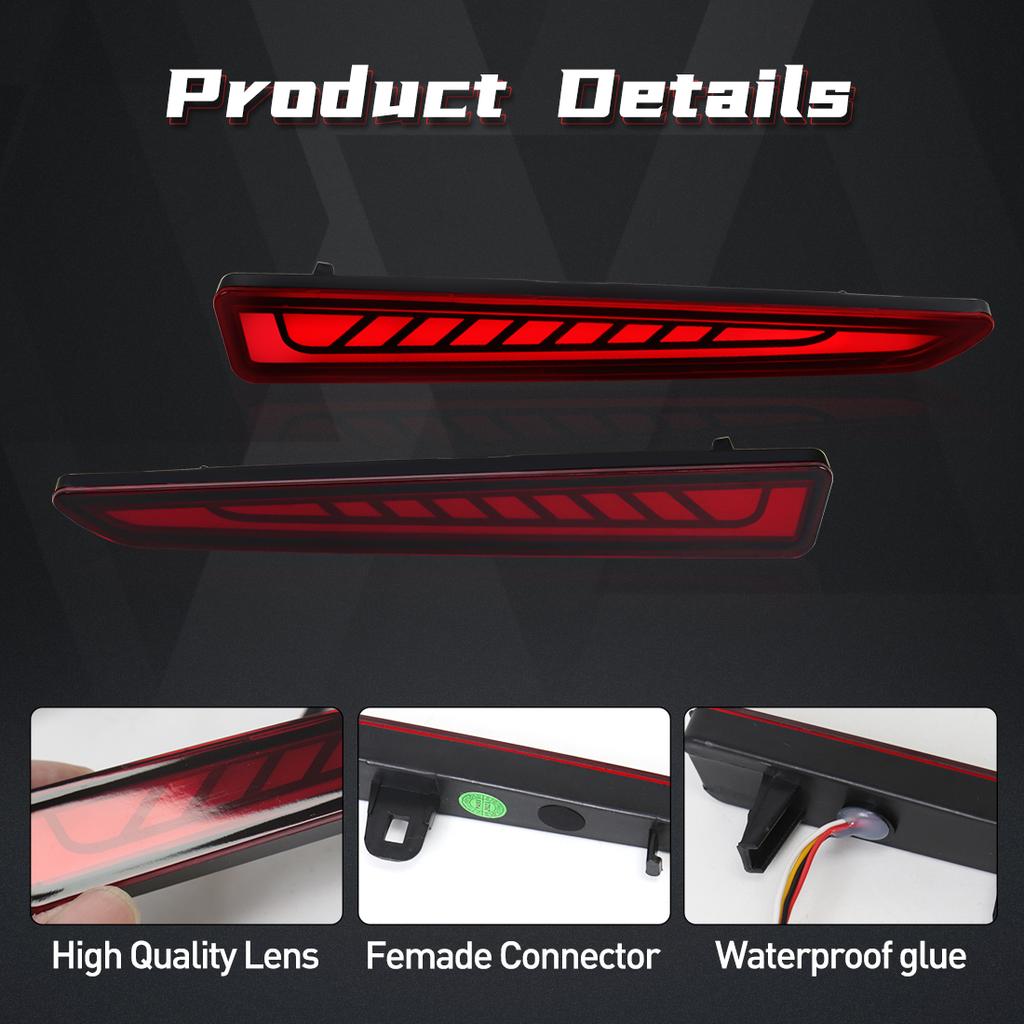 Für Toyota Raize 2019 2020 2025 2025 LED Heckstoßstangenreflektorlicht Auto Bremswarnleuchte Blinker Nebel Autozubehör