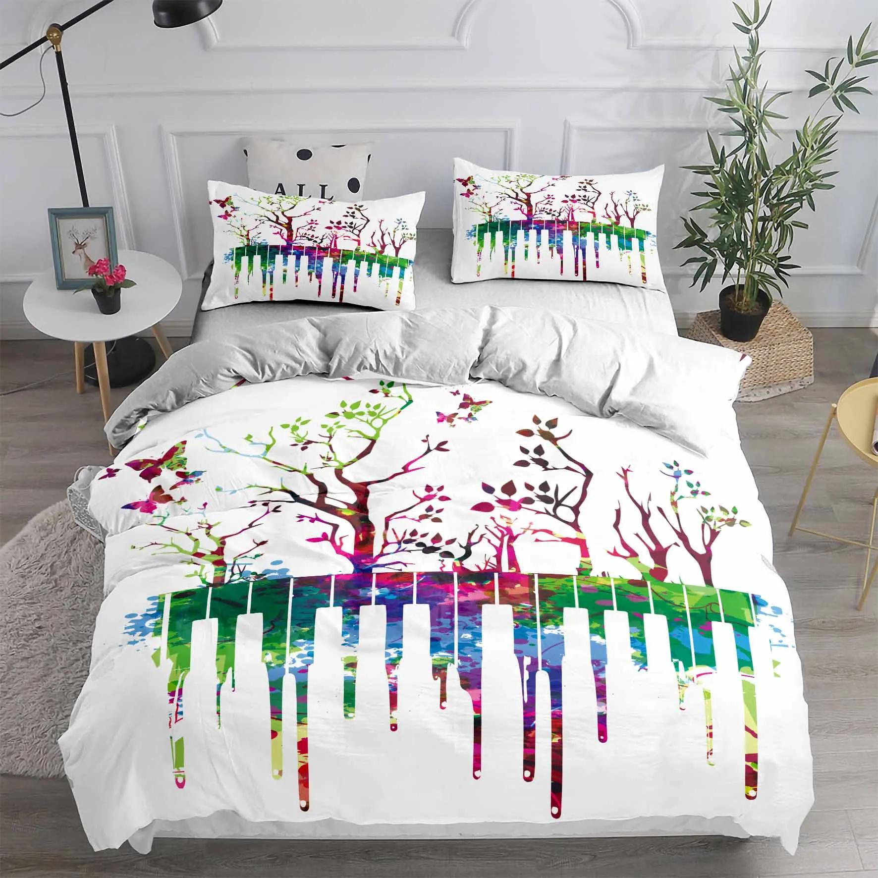 

Bedding Set Adults Children Winter Duvet Cover Set Kid,Twin Full Queen King Bedroom Set Home Textile Duvetcover 2Pcs Pillowcase EU single(135x200cm)