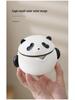 Red Panda Portable Tea Set: One Pot, Three Kung Fu Cups, Creative Ceramic Design
