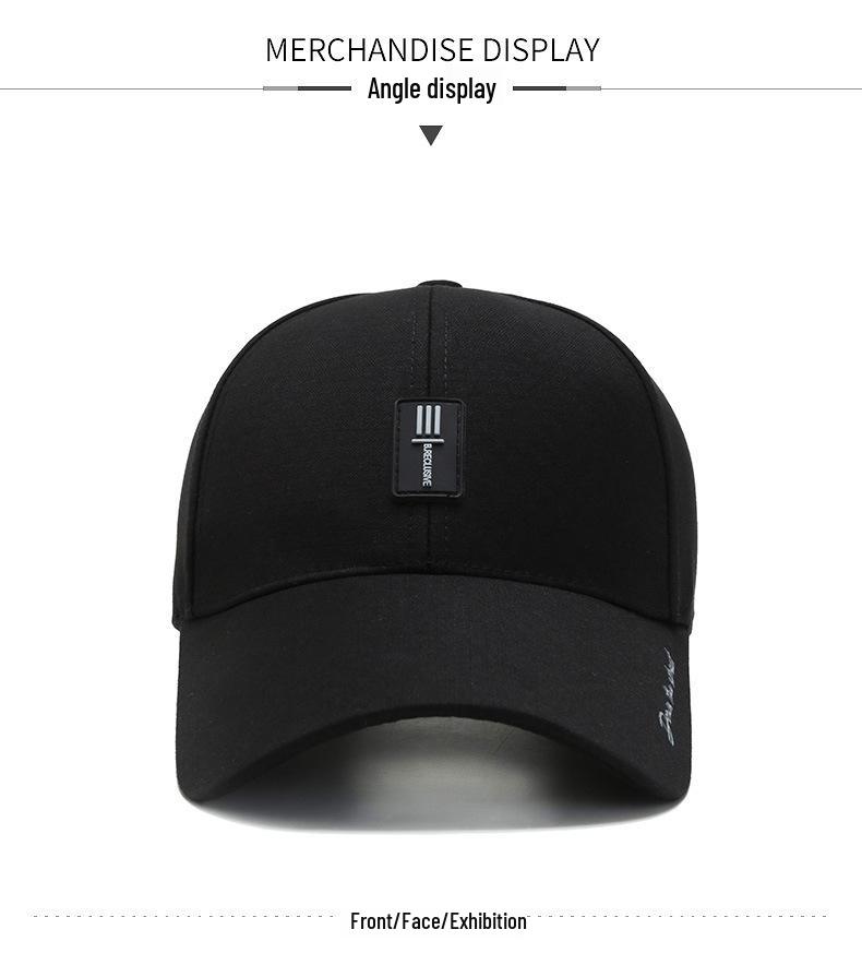 Unisex Wide Brim Baseball Cap: Sun-Protection Duckbill Hat for Spring/Summer Outdoor Sports & Casual Wear