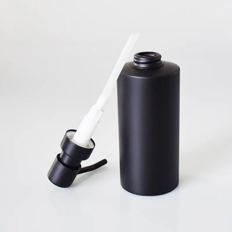Hot Sale Double Soap Dispenser Stainless Steel and Black Leak Proof with Pump Bathroom Accessories for Hotels