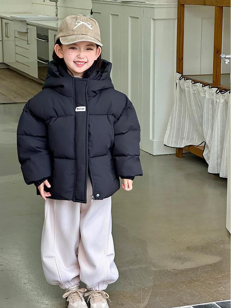 Girls' Winter Coat 2025: Fashionable Baby Cotton Down Jacket