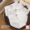 Big Size Female Spring and Summer Flower Lace Edge Pure Cotton 10a Extension Crotch Triangle Briefs