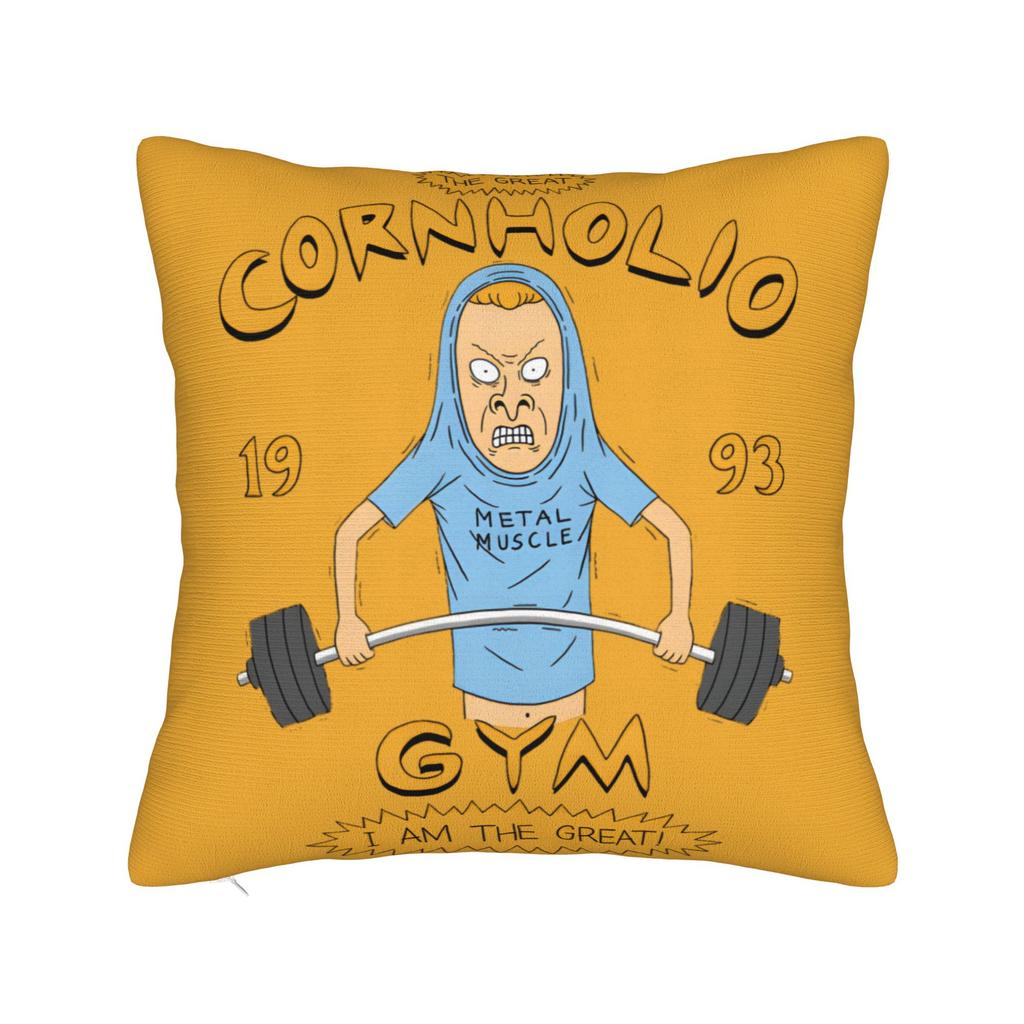 Sick Sad World Pastel Darias 90s MTV Beavis Square Pillow Case  Cushion Covers Customized Decor Pillowcase for Sofa 45x45cm