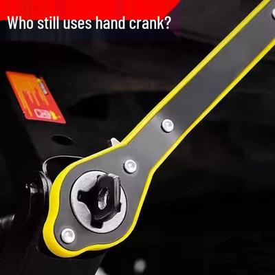 Effort-Saving Car Jack Ratchet Wrench for Easy Tire Changing