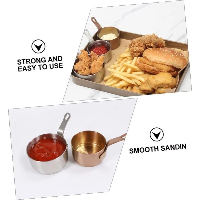 60ml Pot Gravy Stainless Steel Milk Pan, Mini Sauce Pan, Sauce Pan, Saucepan, Non-Stick Cooking Pot