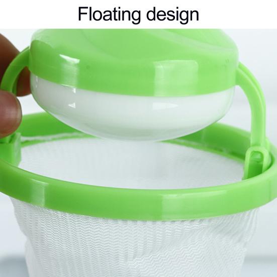 3Pcs Pet Hair Remover Washing Machine Anti-winding Lint Catcher Reusable Floating Hair Filtering Mesh Bag Clothes Laundry Hair Filter