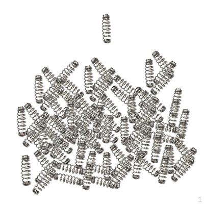 100Pcs Hook Spring Stainless Steel Fishing Weedless Accessories