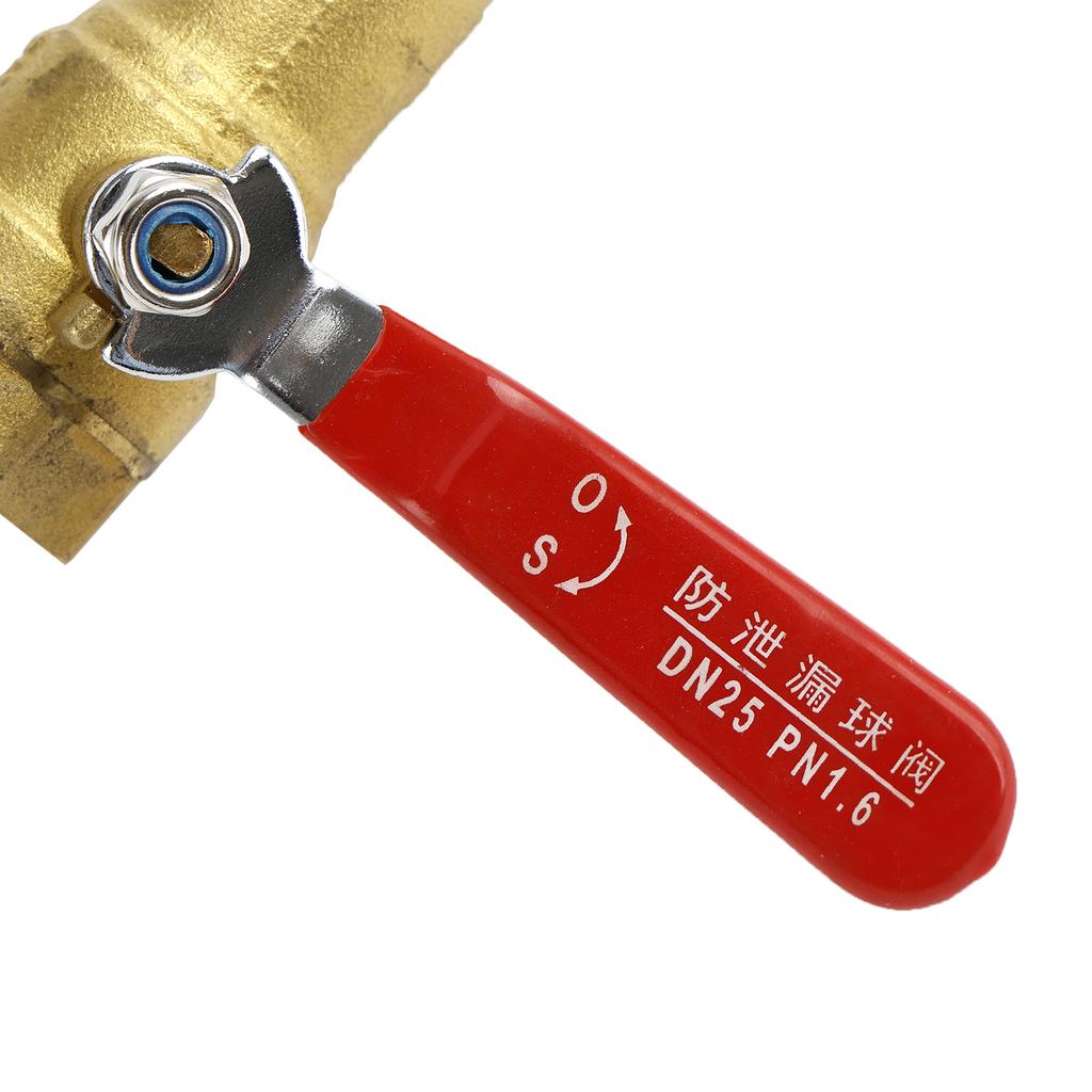 1" BSP Equal Female Thread Brass Y Type Strainer Filter Ball Valve