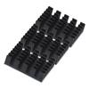3Pcs Aluminum Alloy Motor Heatsink Motor Cooling Heat Sink for WLtoys K989 1/28 RC Car