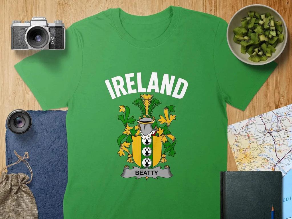 Beatty Coat Of Arms Irish T-Shirt