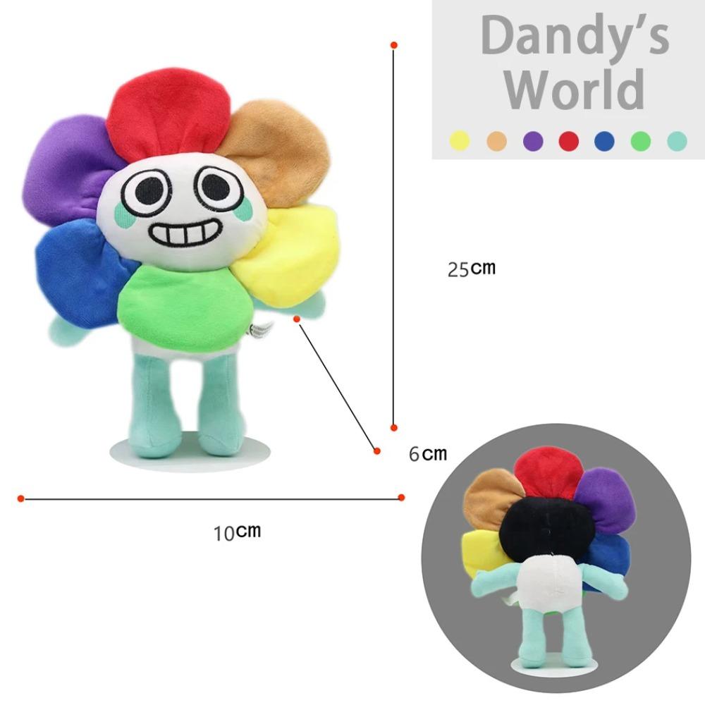 2026 Dandy's World Plush Cute Dandy World Scrap Stuffed Horror Game Goob Pebble Plushie Soft Pillow Doll Friends Gifts Doll Gift