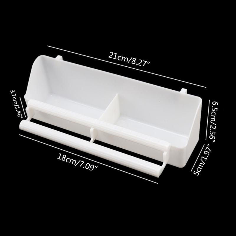 Poultry Feeder Parrot Birds Feeding Bowl Parakeet Plastic Water Container