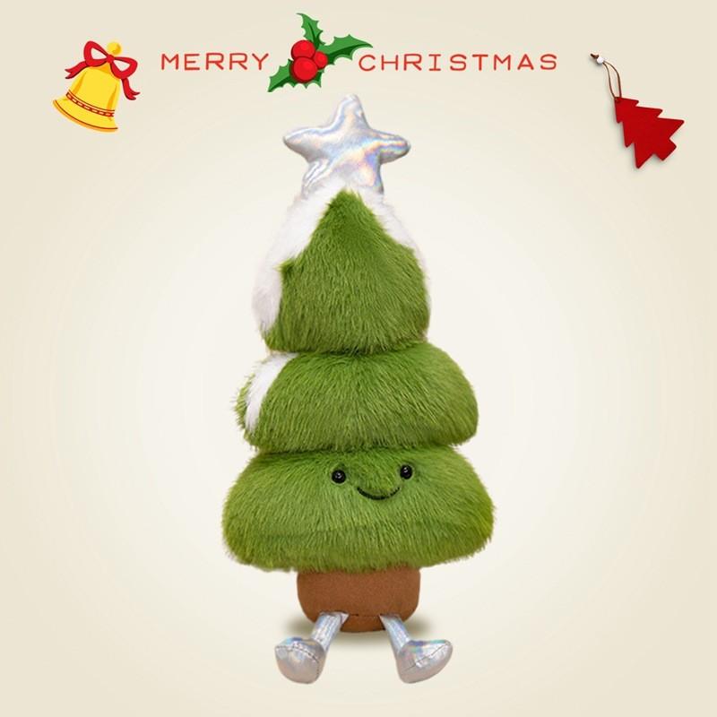 Christmas Tree Plush Figure With Pp Cotton Filling For Home Decorations And Childrens Toys