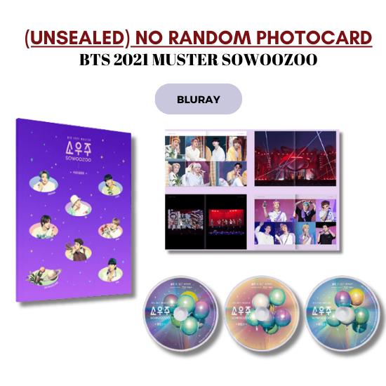 BTS 2021 Muster Sowoozoo Unsealed No Random Photocards