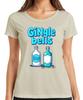 Gingle Bells Christmas Gin Gift Gin Lovers All The Way Ladies TShirt