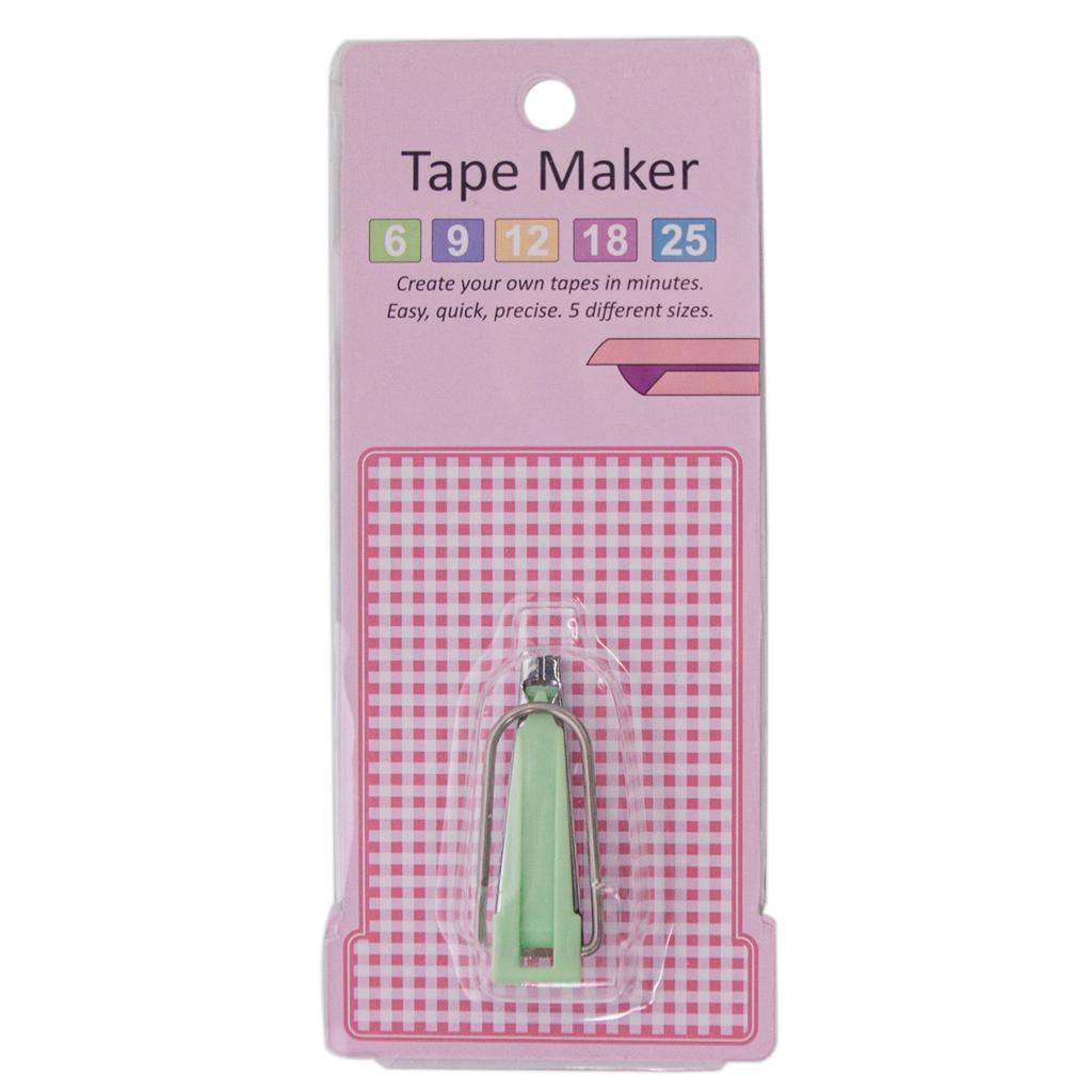 Bias Tape Maker Fabric Tape Maker Tool 6mm 9mm 12mm 18mm 25mm 5 Sizes Quilting Tool Sewing Quilting Bias Binding Maker