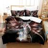 Comfortable Anime Print Duvet Cover Set With Duvet Cover And Pillowcases Single Twin Full Queen King Sizes For Adults And Kids